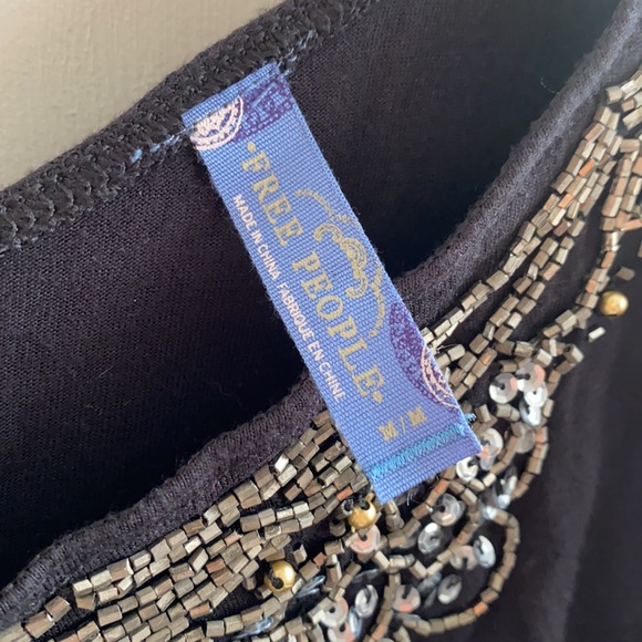 Free People Ruffled One Shoulder Tank Top Size M - Picture 9 of 12